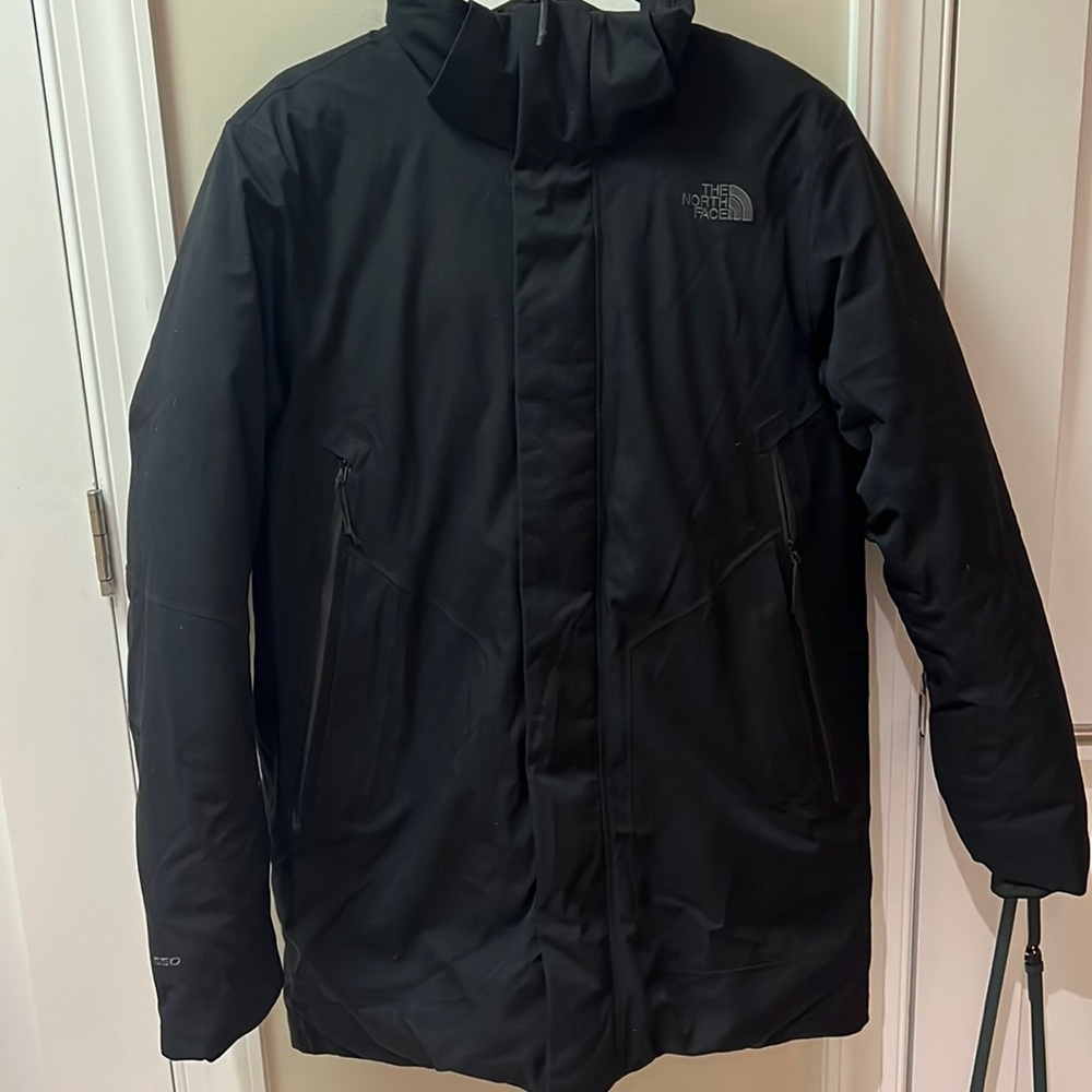 MENS BLACK NORTH FACE WINTER COAT